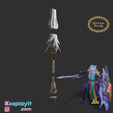 untitled_BR-19.png Battle Academia Leona Sword 3D Model Digital File - League of Legends Cosplay - Leona Cosplay - 3D Printing- 3D Print - LOL Cosplay
