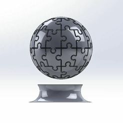 1.JPG Decorative Ball (puzzle shape)