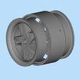 11.jpg Lowrider big wheels for RC car Donk Rims Gangster wheels 3D print