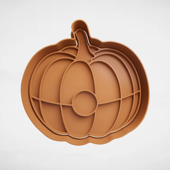 push-diseño.png Archivo 3D POKEBOLA CALABAZA HALLOWEEN・Plan para descargar y imprimir en 3D