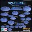 03-March-Sci-fi-Hex-MMF-02.jpg Sci-fi Hex - Bases & Toppers (Big Set)