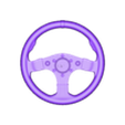 Steering wheel full.stl OMP handwheel with axis