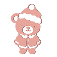 model-1.png Christmas bear home decor wall art