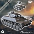 1-PREM.jpg Panzer III-IV Einheitsfahrgestell 3 (prototype) - Presupported Germany Eastern Western Front Normandy Stalingrad Berlin Bulge WWII