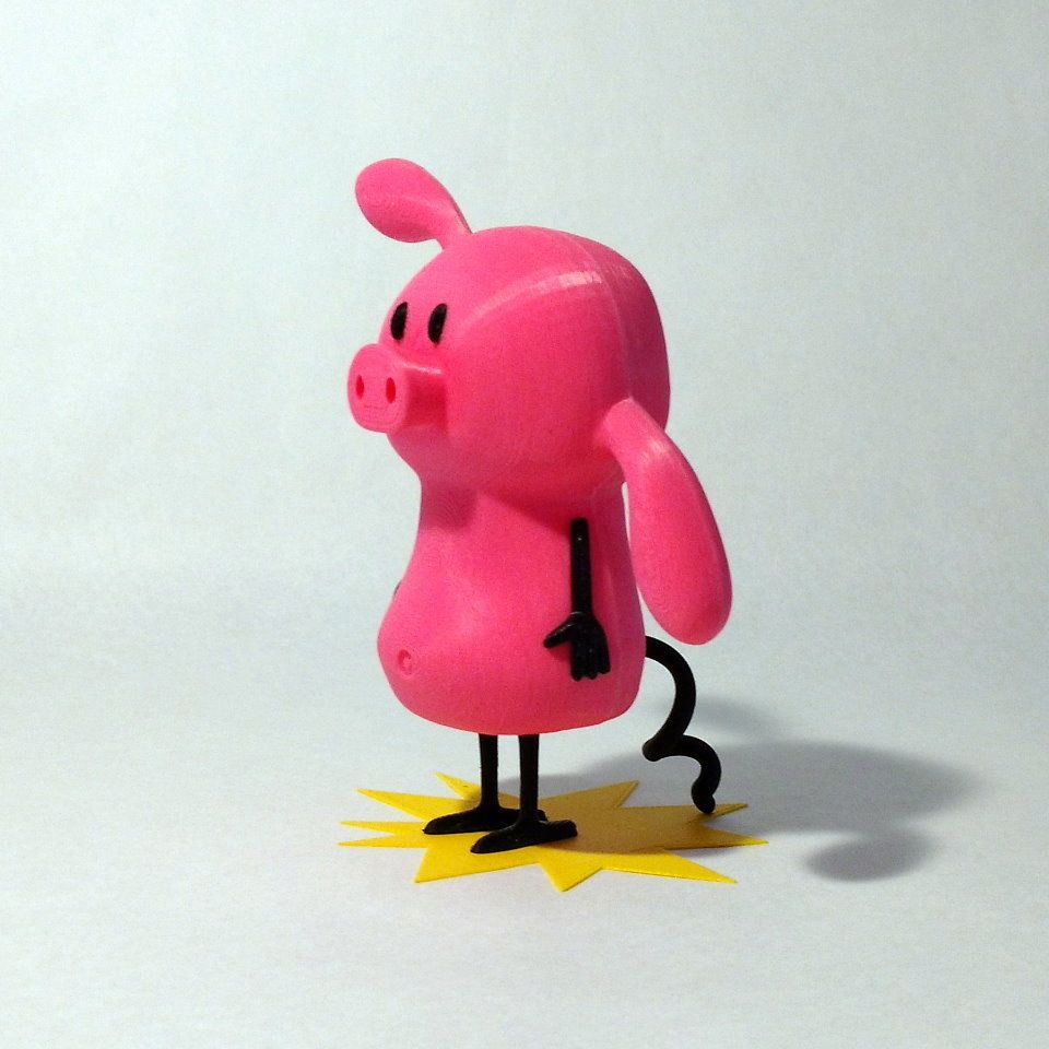 pig base1.jpg Download free file Pig • 3D printer object, reddadsteve
