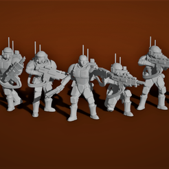 Cover2.png 3D file Imperial Elite Stormtroopers・3D printing idea to download, BadgersArmoury