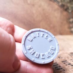 blank_coin.jpg STL file Battle-shock tokens - imperial assortment・3D printing model to download