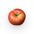 2.png Apple Fruit - Realistic 3D Printable Model