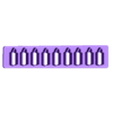 Vela_e.stl Sprinkle ruler candles 15mm cutter