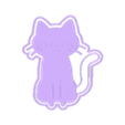 gato.stl STL-Datei Ausstechform Katze / Ausstechform Katze・3D-druckbares Modell zum Herunterladen