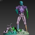 S-30.jpg Terminator T-800 Endoskeleton Salvation Diorama T2 Improved Version