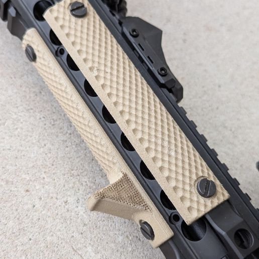🔫 G&P KAC URX 3.1 Rail Covers, Handstops, ETC・Free STL File for 3D ...
