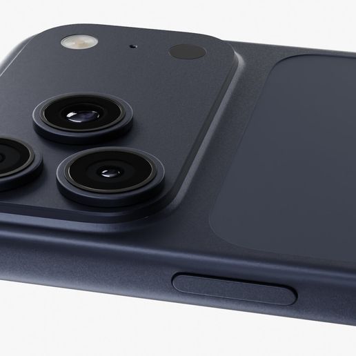 🍎 Apple iPhone 17 Pro Max Azul profundo・Arquivo STL para