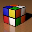 2k.jpg 2x2 Scrambled Rubik's Cube