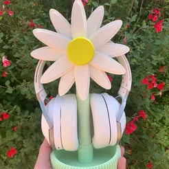 Daisy.webp Sunflower Daisy Headphone Stand