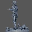 S-36.jpg Terminator T-800 Endoskeleton Salvation Diorama T2 Improved Version