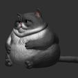 3.jpg Modèle imprimé en 3D d'un gros chat