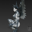 SNAG-0051.png Dark Seraph - Gothic Cyber Fairy STL