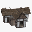 portada.png Download MEDIEVAL HOUSE 3D Model - Obj - FbX - 3d PRINTING - 3D PROJECT - GAME READY