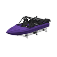 Total_1.png Purple Ace - 1/6 Scale Sprint Jet Boat - HPW40 incl.