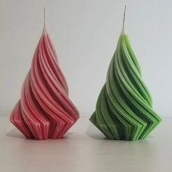 il_1140xN.2674074350_nodj.jpg STL file Christmas Tree Candle・3D printing idea to download