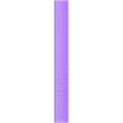 Multiscale_Fretboard_full_no_fret_markers.stl Multiscale guitar fretboard