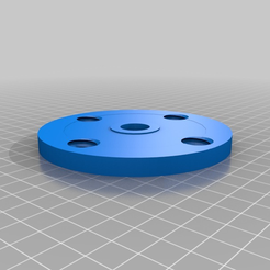 ingo_wheel_with_bolt_holes.png Free 3D file Ingocraft Wheel With Holes・Design to download and 3D print
