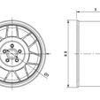 Fifteen52-Snowflakes-Drawing.jpg Fifteen52 Snowflake Rims  for Diecast 1 : 64 scale