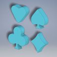 AllSOLID.JPG Cards Cookie Cutters (4 Pack)