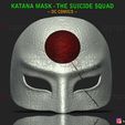 001.jpg Katana Mask - The Suicide Squad - DC Comics cosplay