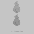 379.png 🐾 Creature Face - Pendentifs à visages d'animaux
