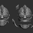 20.jpg Post Apocalyptic Wasteland Full Face Mask 3D print model