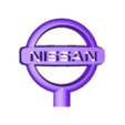 nissan_S.stl pedestal nissan Badge_