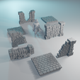 obraz_2026-01-17_134611243.png Ruined Stone Structure Pieces– Modular Terrain Set