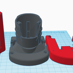 Archivo STL Adaptador de batería Milwaukee en taladro Parkside 🔌・Plan de  impresora 3D para descargar・Cults