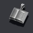 4585754545.jpg Book pendant 3D print model