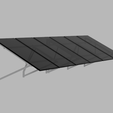 Captura-de-pantalla-2023-04-14-232618.png OBJ-Datei Wandmontage Solarmodule Photovoltaik・Design für 3D-Drucker zum herunterladen
