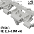 cults3d-Rendervorlage-1-2.png Ostketten workable track in 1/35th scale for Panzer III and Panzer IV