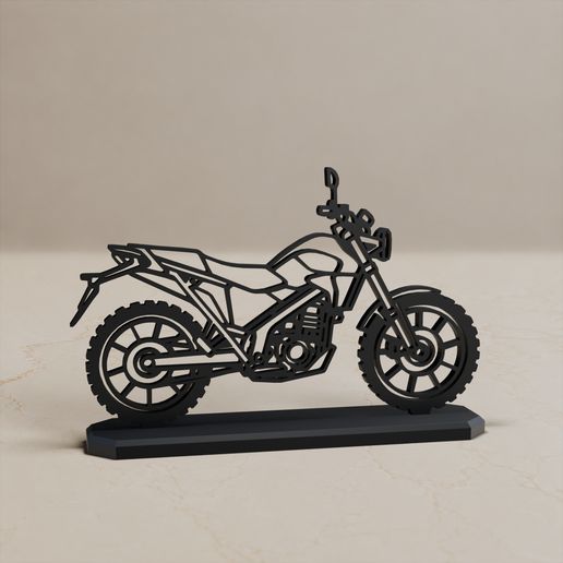 BMW G 650 XCOUNTRY MOTORCYCLE MODELL STAND DECOR