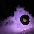 Gastly_smoke_colors.jpg Gastly Low Poly Vapor Decoration