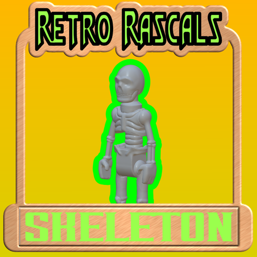 Skeleton 3D model