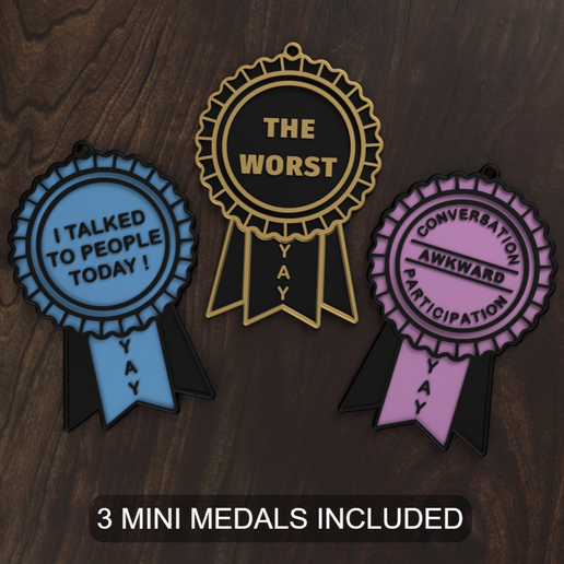 Special Trophy - Most Gracious Loser 🏆・Free STL File for 3D printing・Cults