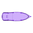 Boat Pin.stl Pirate Boat hull