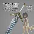1.1-Kopya.png Master -- Claymore from Reincarnated as a Sword -- 3D Print Ready
