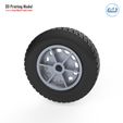 09.jpg Truck Tire Mold With 3 Wheels