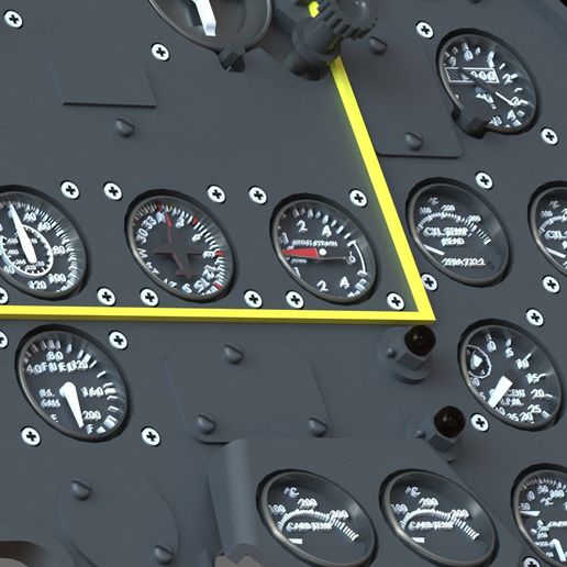 r4.jpg P38 lightning HD work complete cockpit