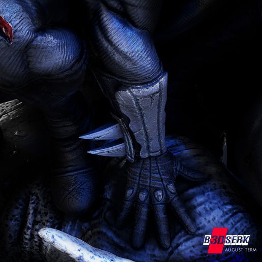 200820 B3DSERK - Batman promo 07.jpg La sculpture 3d de Batman testée et prête à être imprimée par les studios B3DSERK