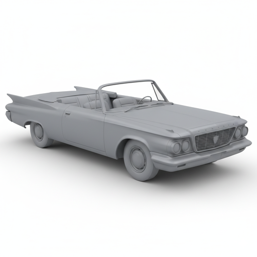 Chrysler Newport supercar STL, pickup truck STL, futuristic car STL, car 3D print, car display model, car miniature STL, car keychain STL, high detail car STL, beginner friendly car STL, classic V8 car STL, sci fi car STL, 1990s JDM car STL, FDM friendly