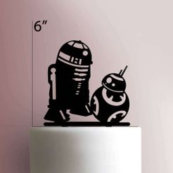 JB_R2-D2-and-BB-8-225-034-Cake-Topper.jpg TOPPER STAR WARS R2D2 AND BB-8