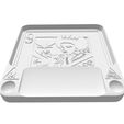 Captura-de-Pantalla-2023-03-09-a-las-14.56.18.jpg BEST ROLLING TRAY...WEED TRAY GRINDERKING ...WEED TRAY 180X180X18MM EASY PRINT PRINTING WITHOUT SUPPORTS READY TO PRINT ,,,,ROLLING SUPPORT